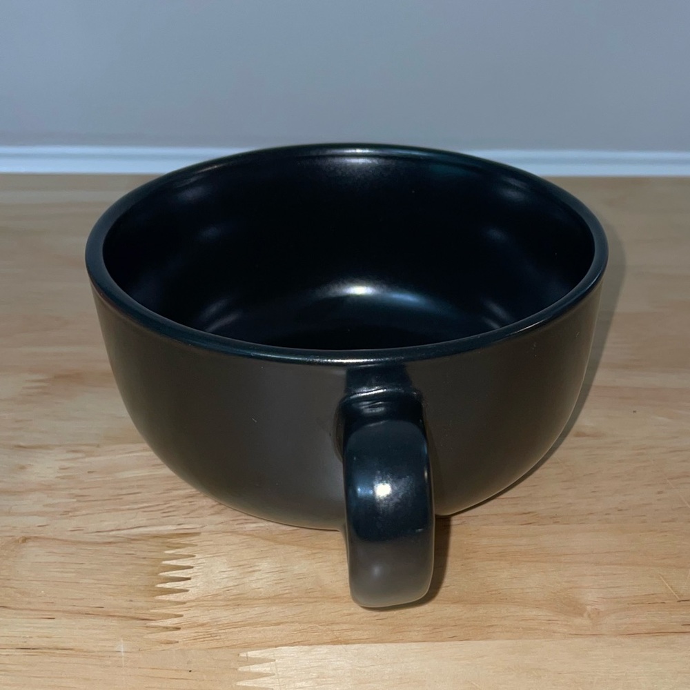 Starbucks Soup Mug Black Mermaid Coffee Cup - Picture 3 of 6
